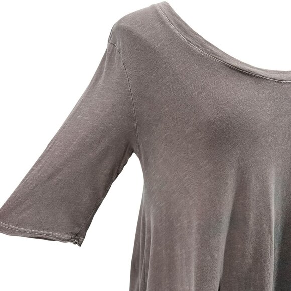 Free People Womens Medium Top Melrose Swing Tee Tie Dye Oversized Hippie - Picture 3 of 7